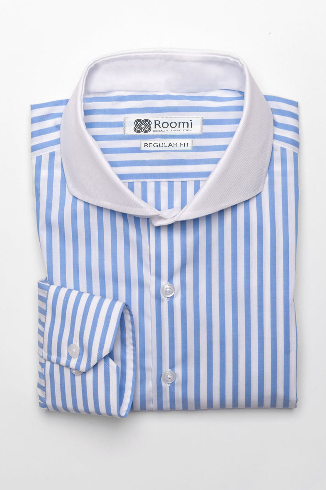 AZURE EXTREME COLLAR MEN,S SHIRT