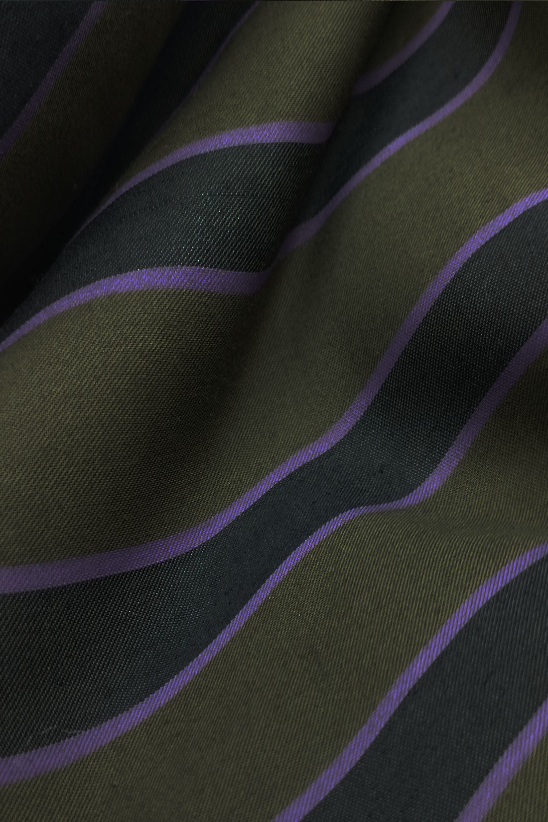 MIDNIGHT PURPLE LINE OLIVE SHIRT