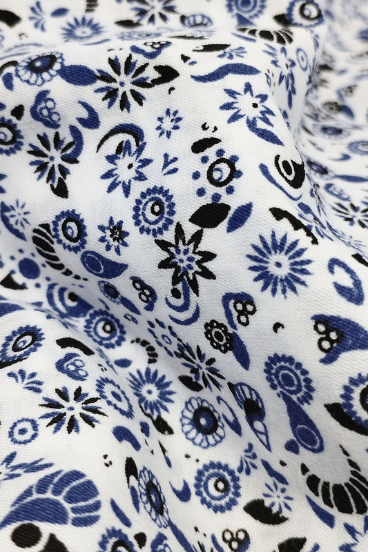 FINE FOLK PATTERENED