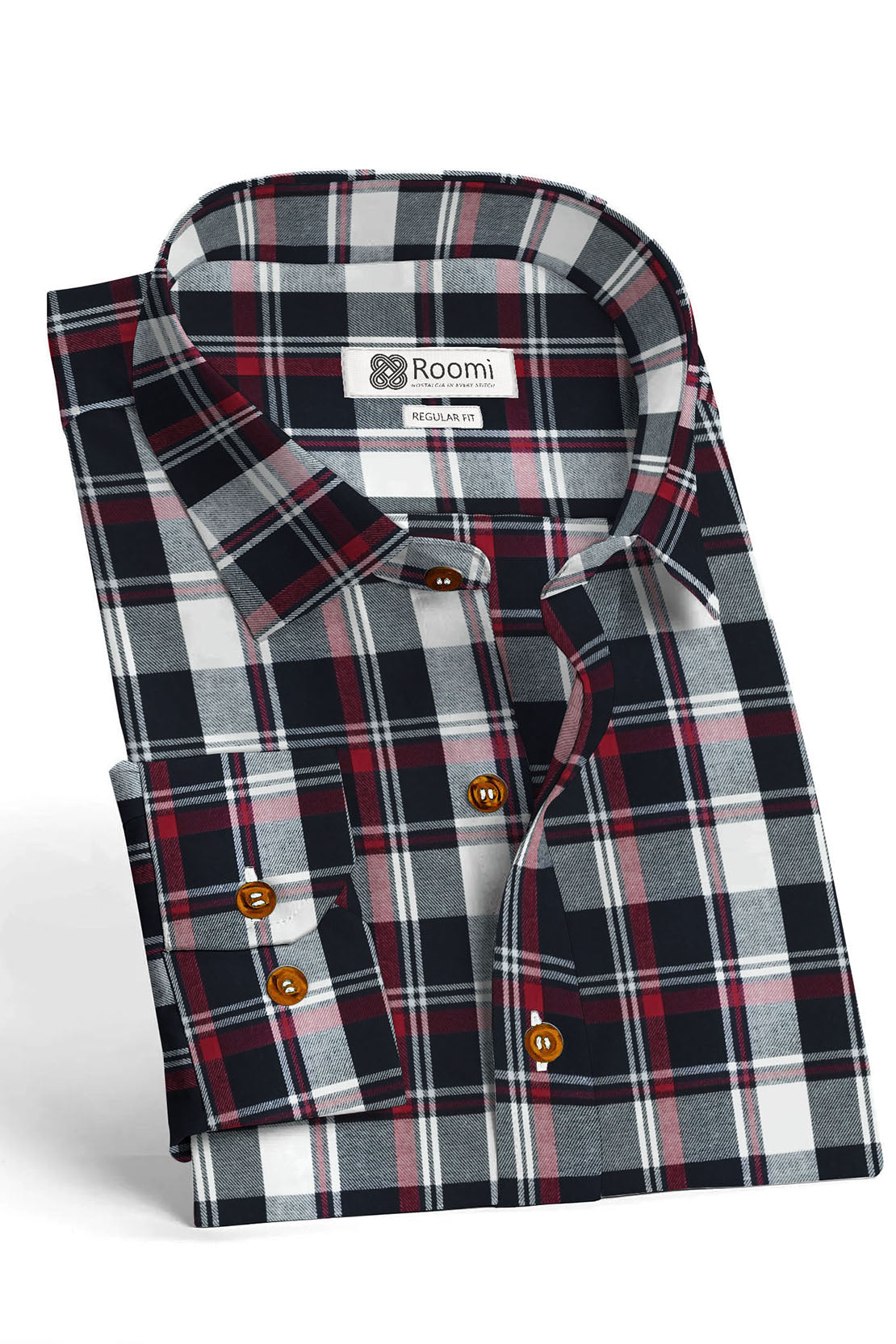 STEWART RED BLACK SHIRT