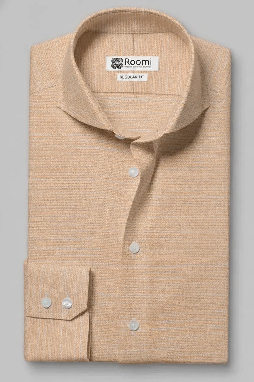 APRICOT COTTON LINEN