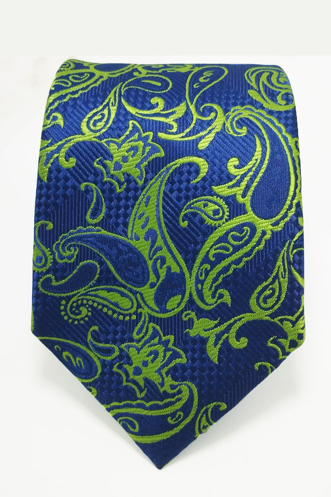 VIBRANT LIME PAISLEY TIE