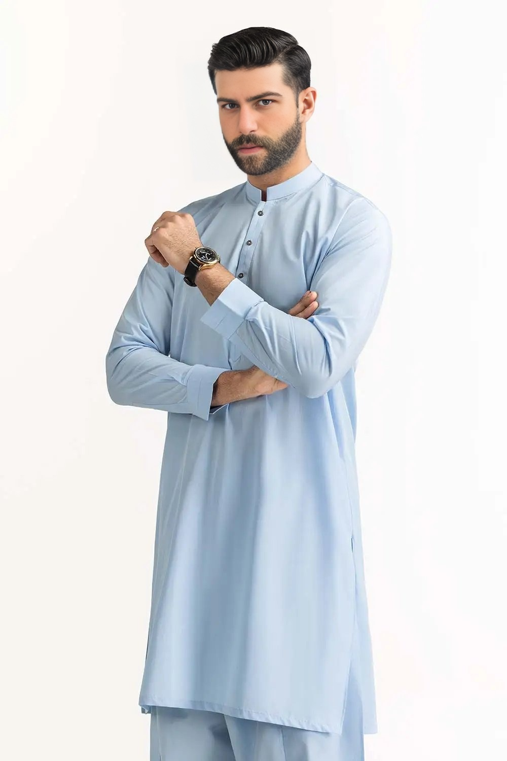 CELESTIAL BLUE KURTA SHALWAR