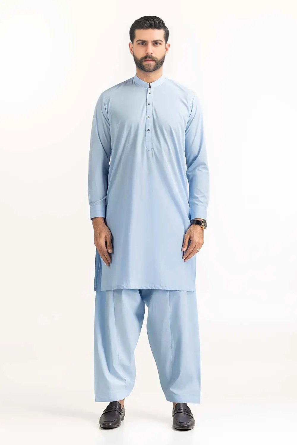 CELESTIAL BLUE KURTA SHALWAR