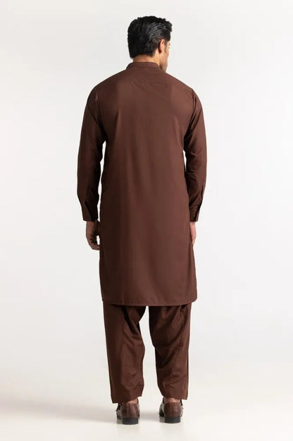 DISTINCTIVE MOCHA SUIT