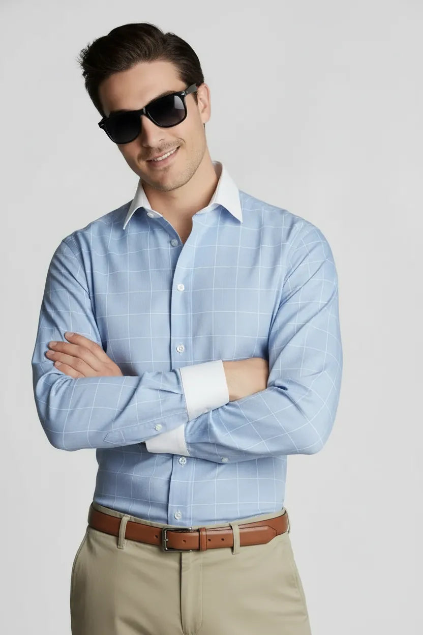ELEVATED SKY BLUE SHIRT