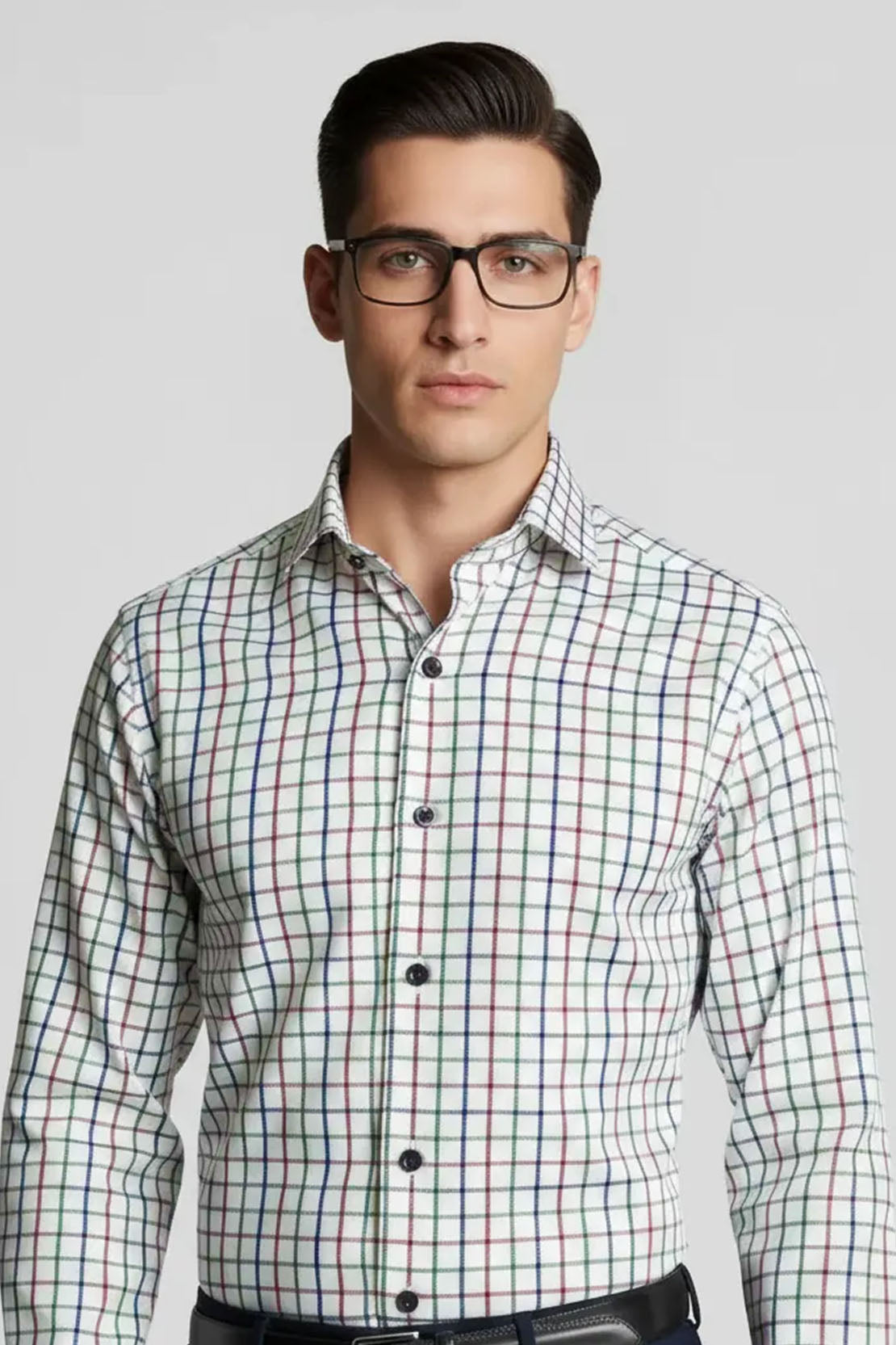 ELEGANT MULTI TONE CHECK SHIRT