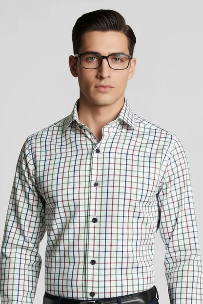 ELEGANT MULTI TONE CHECK SHIRT