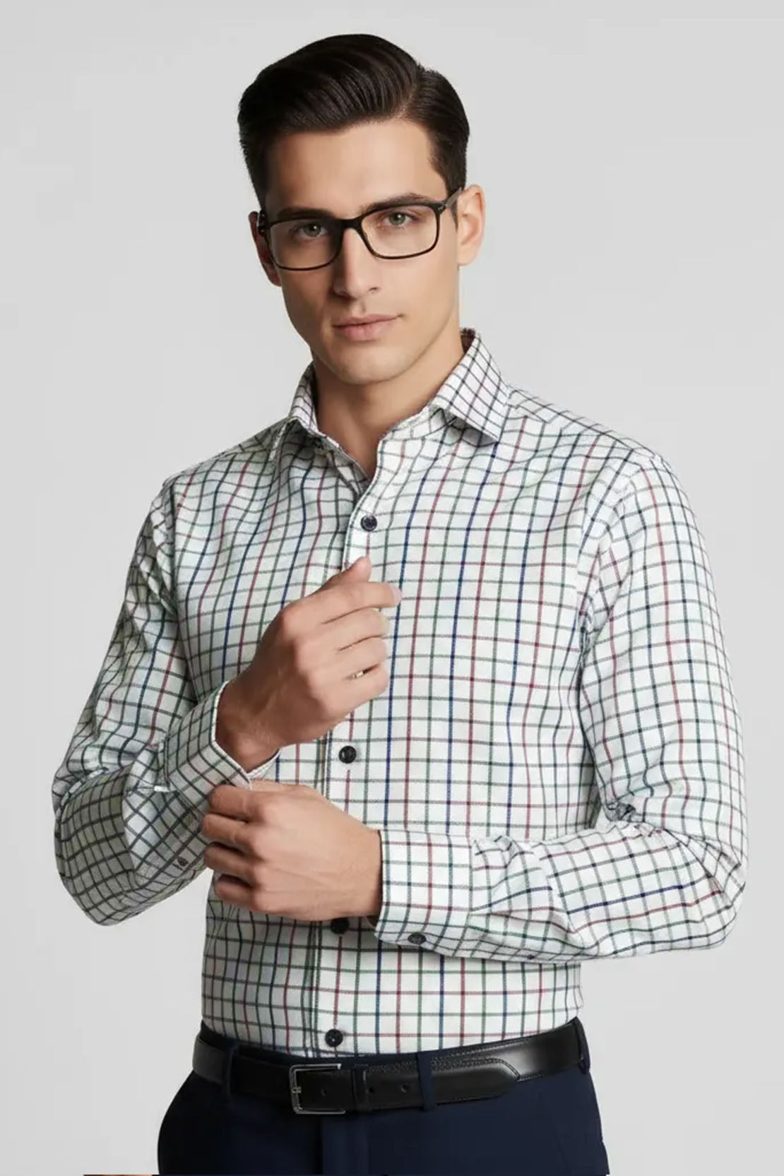 ELEGANT MULTI TONE CHECK SHIRT