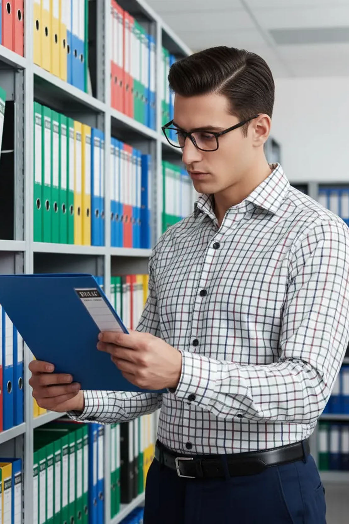 ELEGANT MULTI TONE CHECK SHIRT