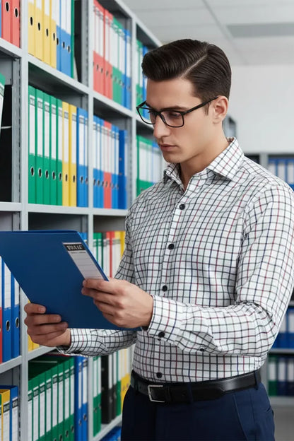 ELEGANT MULTI TONE CHECK SHIRT