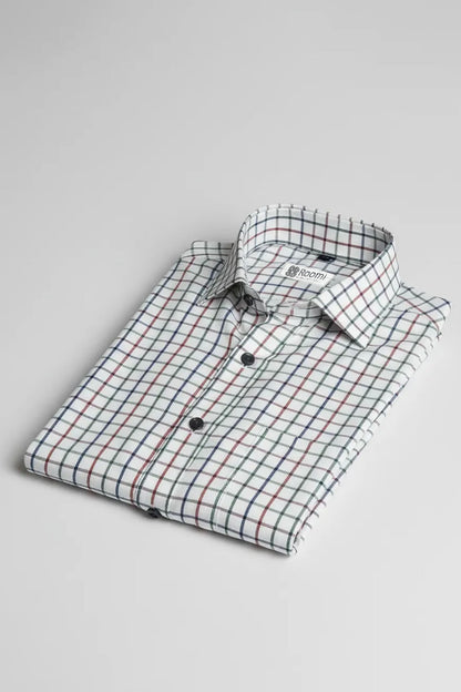 ELEGANT MULTI TONE CHECK SHIRT
