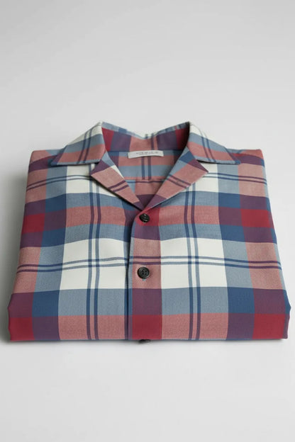 TIMELESS PLAID CUBAN SHIRT