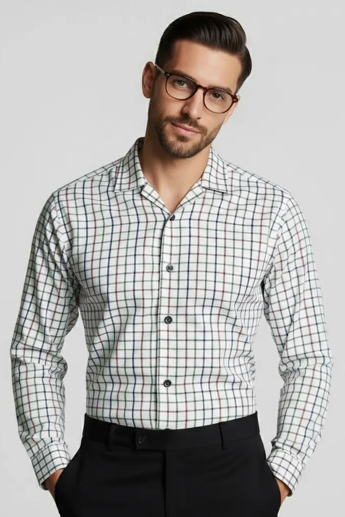 URBAN MULTI STRIPE CUBAN SHIRT