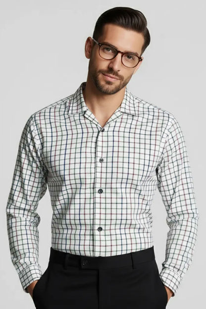 URBAN MULTI STRIPE CUBAN SHIRT