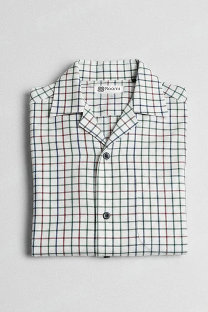 URBAN MULTI STRIPE CUBAN SHIRT