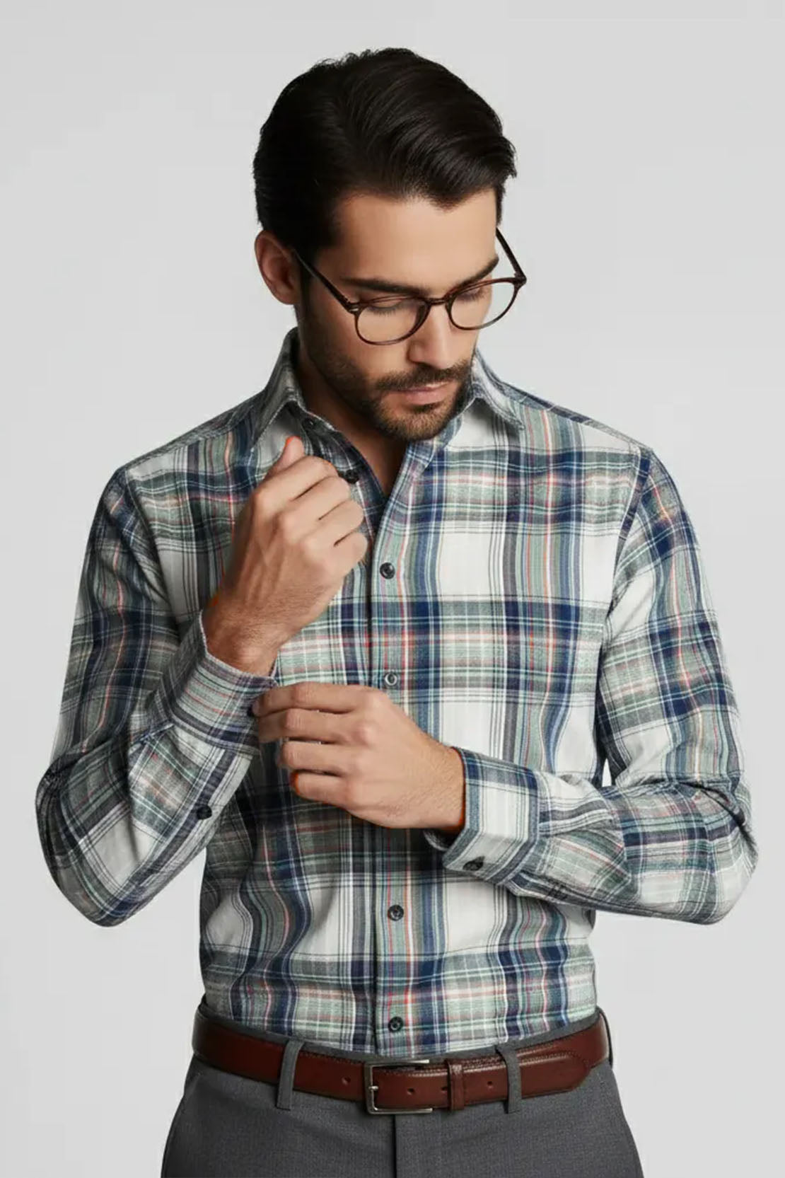CLASSIC SEESUCKER CHECKER SHIRT