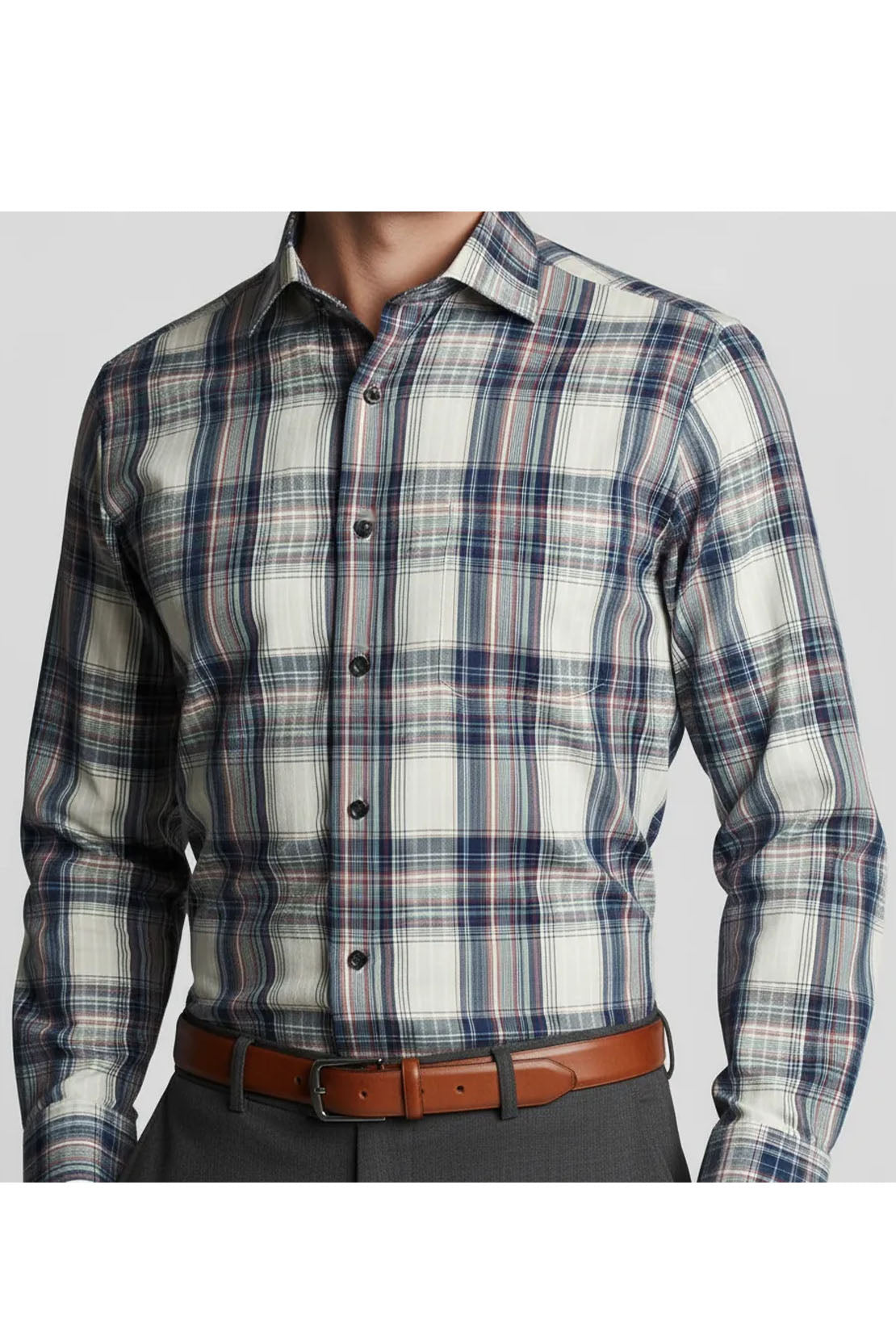 CLASSIC SEESUCKER CHECKER SHIRT