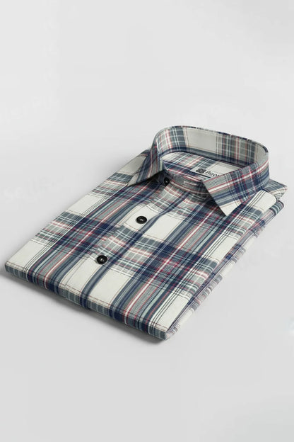 CLASSIC SEESUCKER CHECKER SHIRT