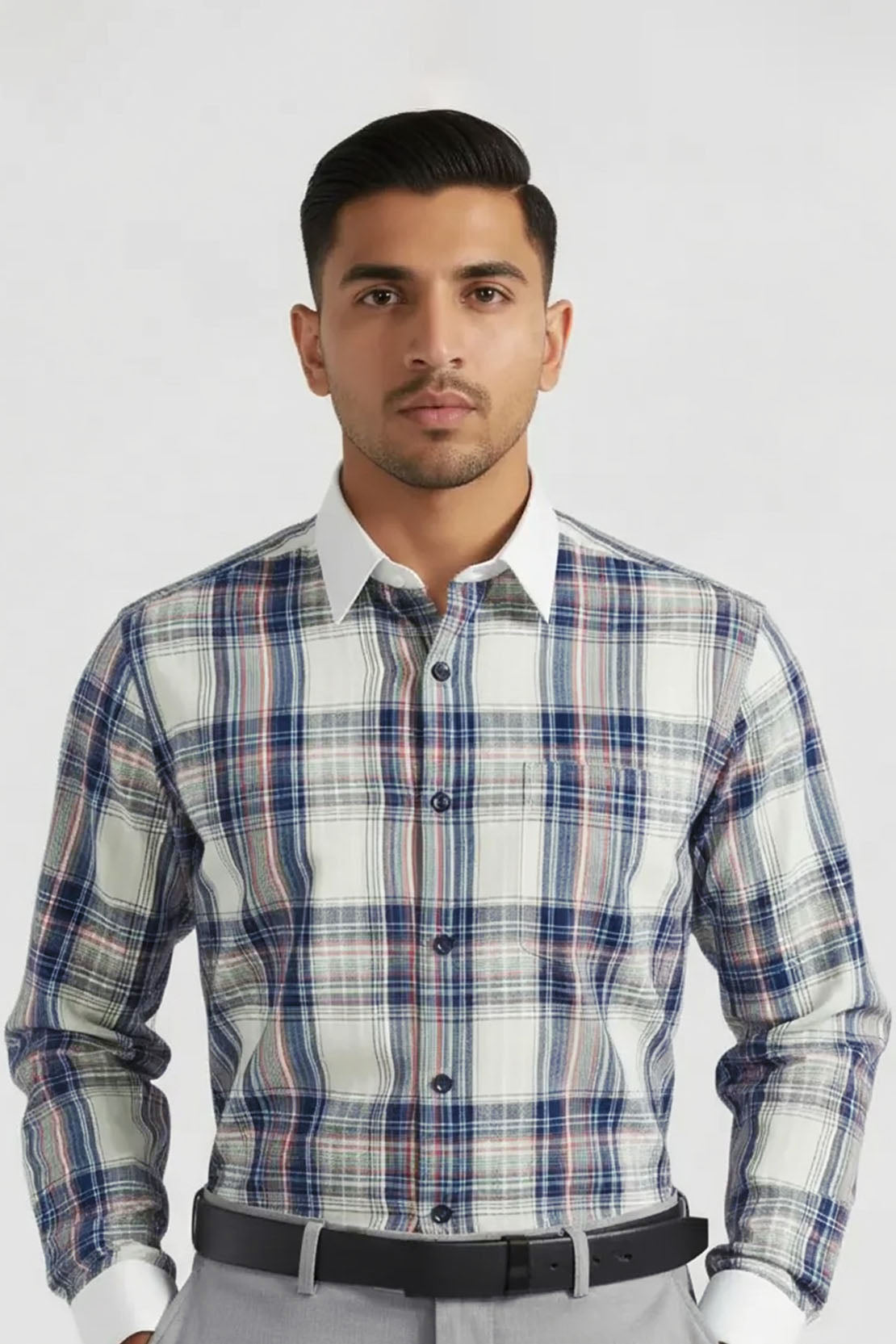 RETRO PLAID SHIRT