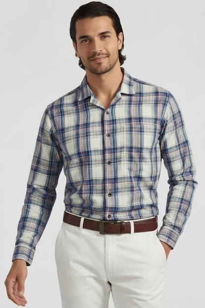 HIGHLAND SEESUCKER CHECKER SHIRT