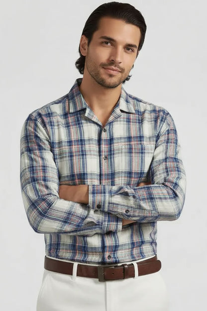 HIGHLAND SEESUCKER CHECKER SHIRT