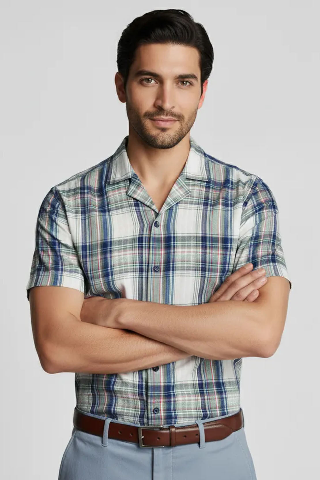 URBAN SEESUCKER CUBAN SHIRT