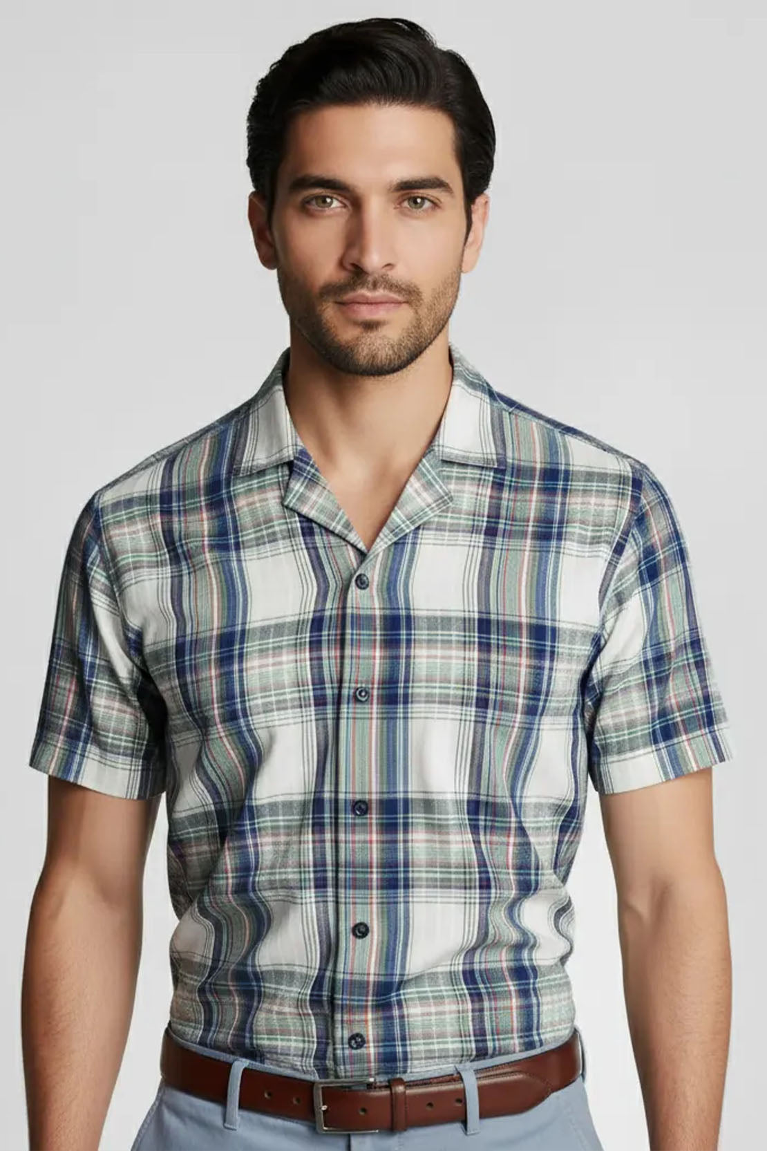 URBAN SEESUCKER CUBAN SHIRT