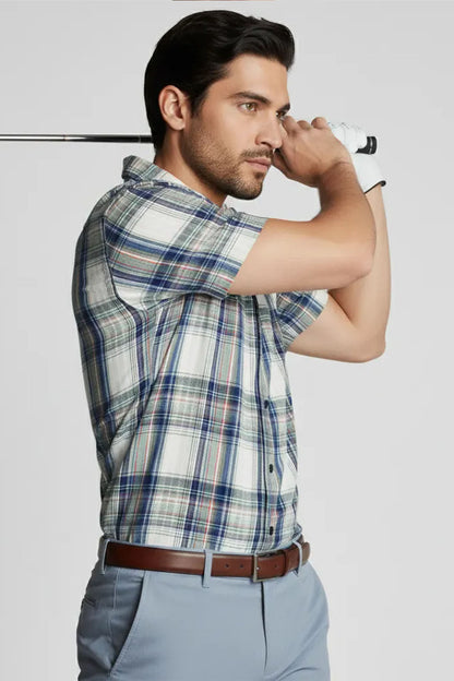 URBAN SEESUCKER CUBAN SHIRT