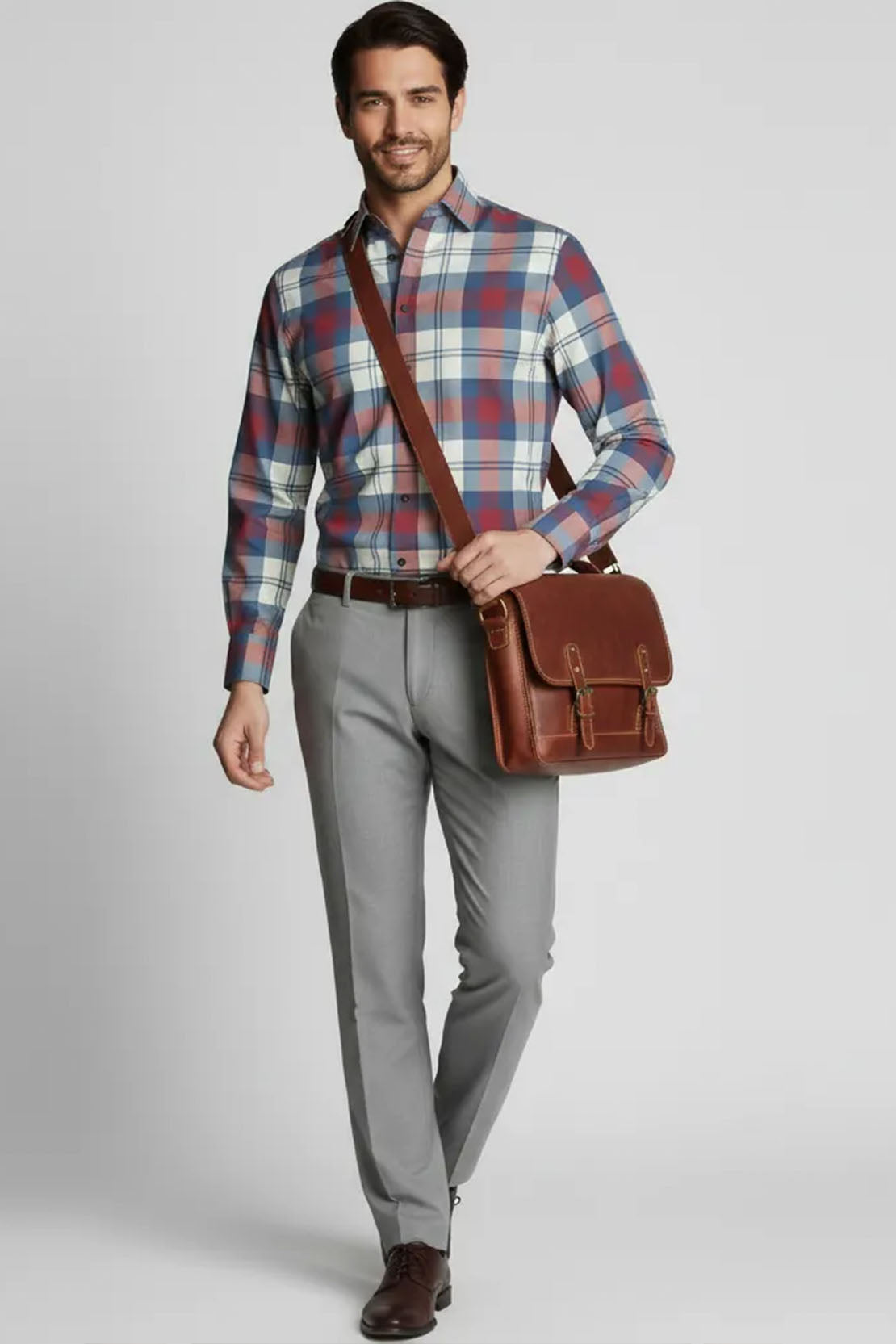 ELEGANT MARVEL CHECKED SHIRT