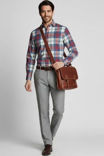 ELEGANT MARVEL CHECKED SHIRT