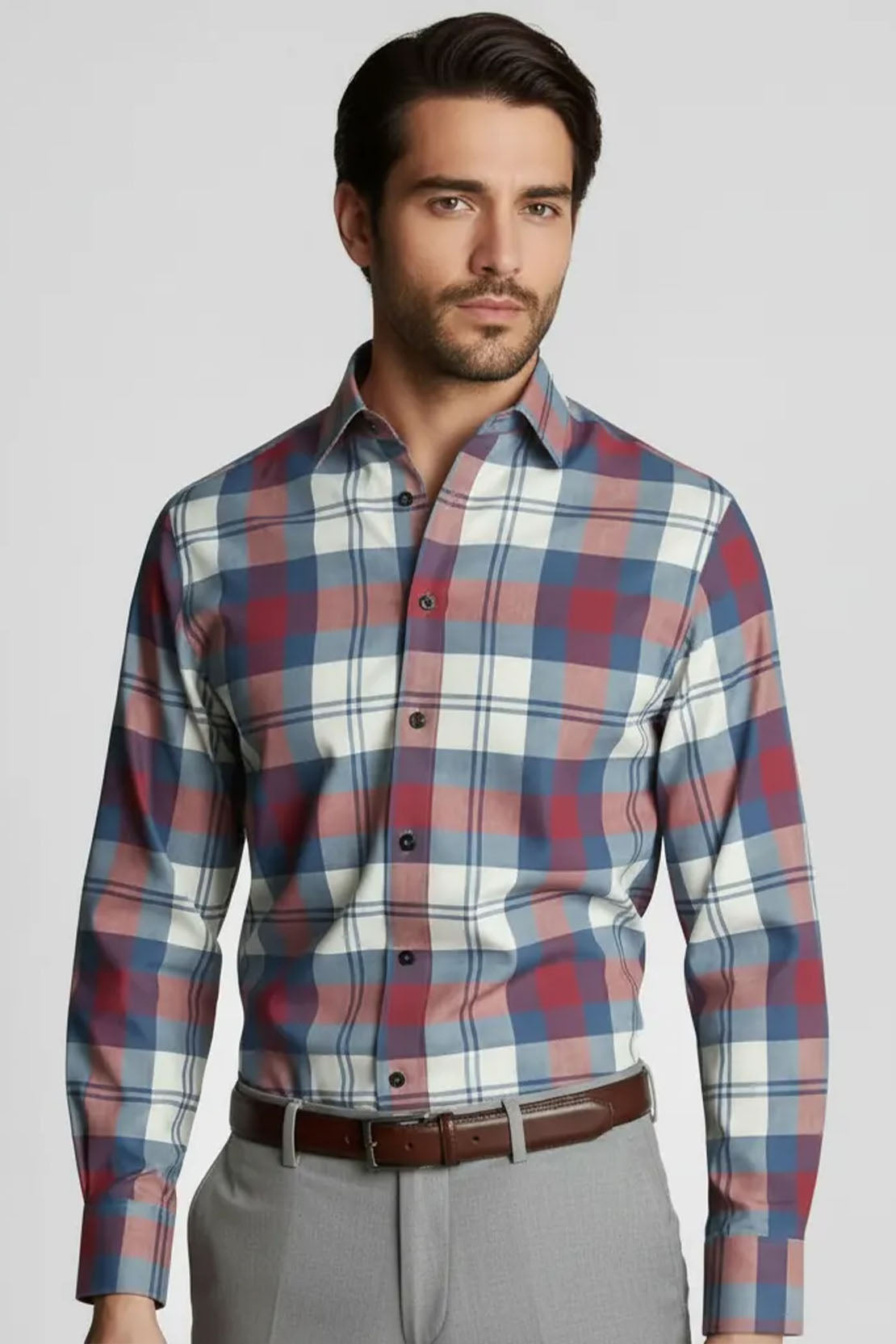 ELEGANT MARVEL CHECKED SHIRT