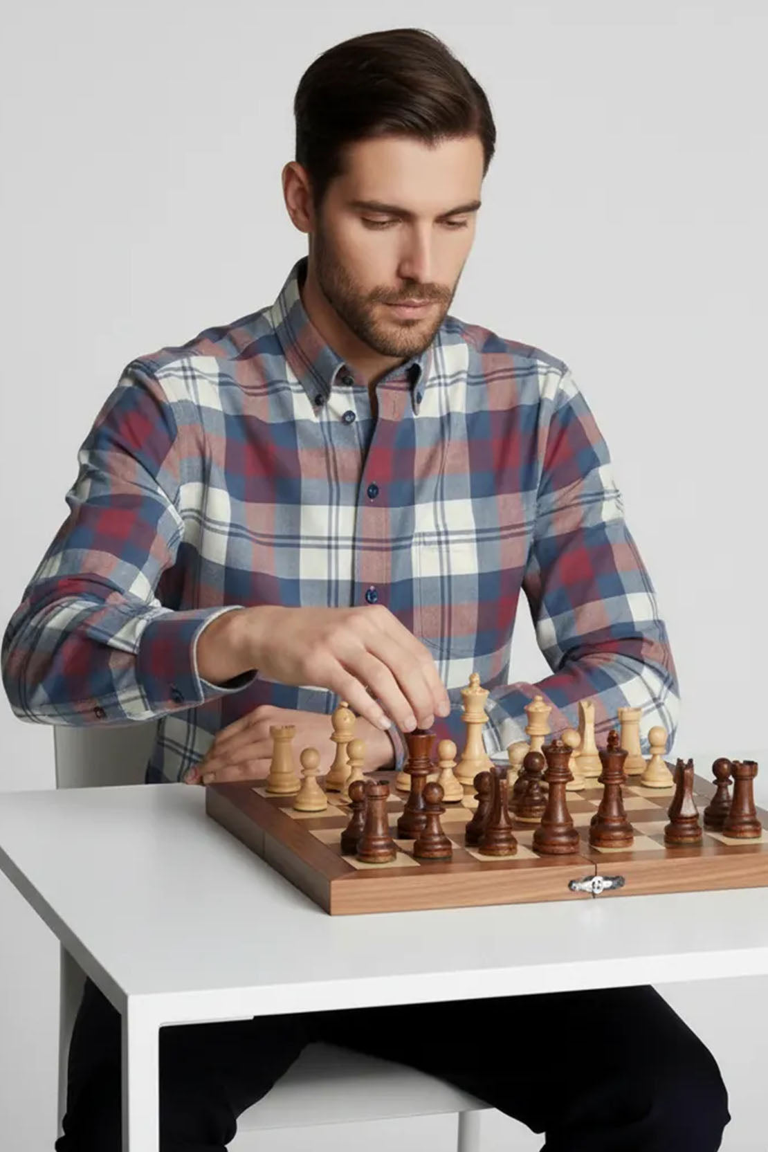 HERITAGE BUTTON DOWN CHECK SHIRT