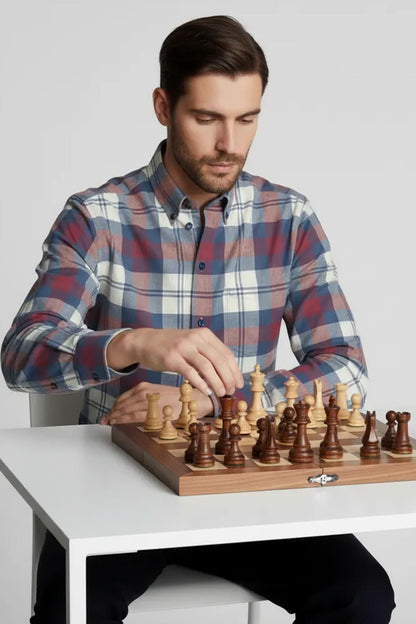 HERITAGE BUTTON DOWN CHECK SHIRT