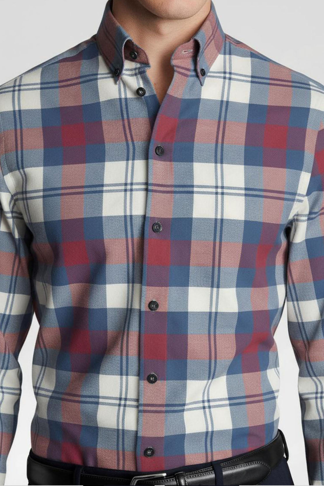 HERITAGE BUTTON DOWN CHECK SHIRT