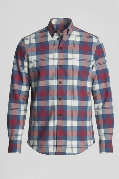 HERITAGE BUTTON DOWN CHECK SHIRT