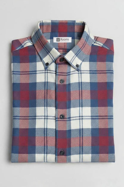 HERITAGE BUTTON DOWN CHECK SHIRT