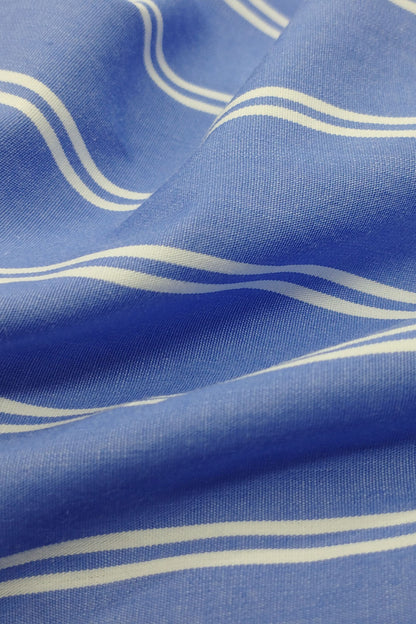 SKYLINE BLUE STRIPED