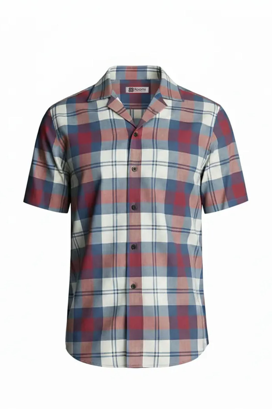 LEGANT TWO-TONE CUBAN SHIRT