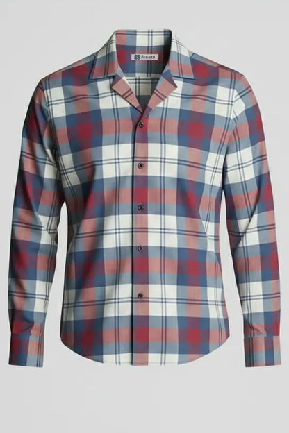 TIMELESS PLAID CUBAN SHIRT