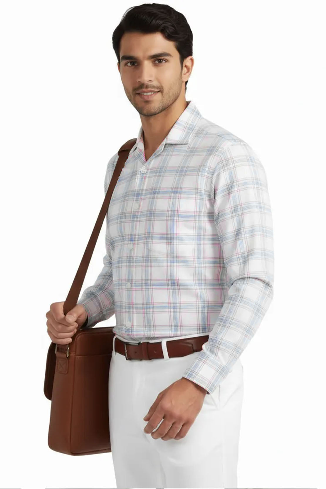 SPRING PLAID EASY-CARE SHIRT