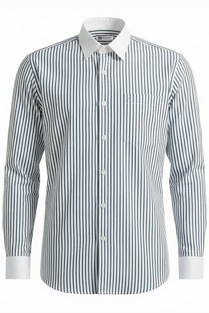DAPPER NAVY EXECUTIVE SHIRT