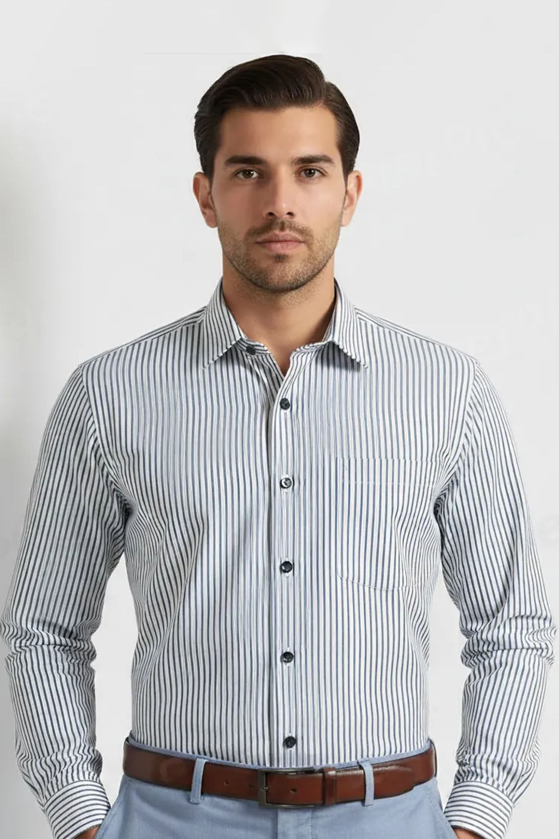 SHARP STRIPE PROFESSIONAL SHIRT