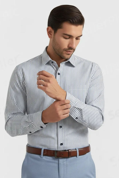 SHARP STRIPE PROFESSIONAL SHIRT