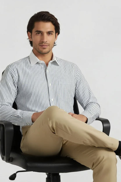 DAPPER NAVY EXECUTIVE SHIRT
