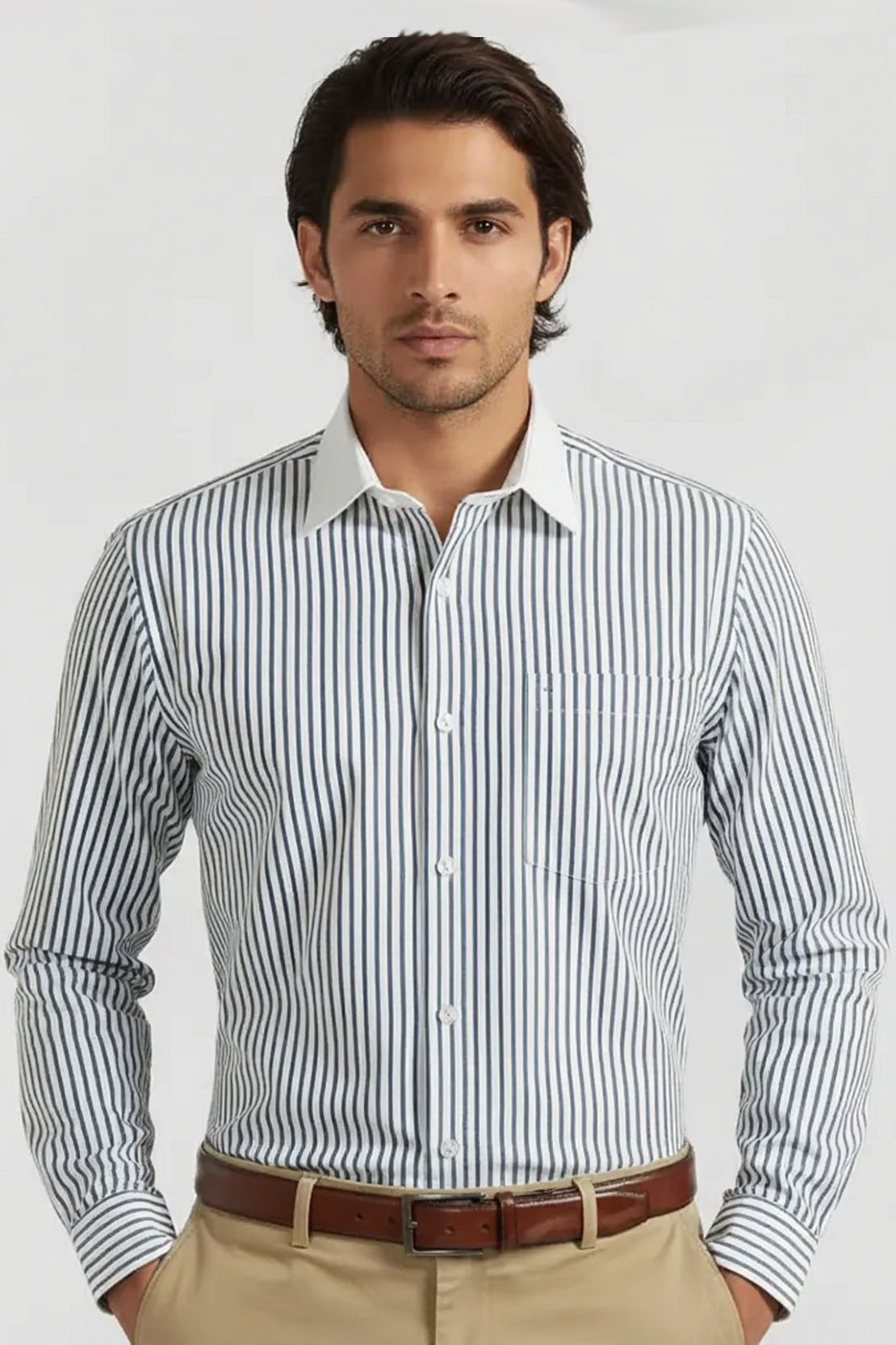 DAPPER NAVY EXECUTIVE SHIRT