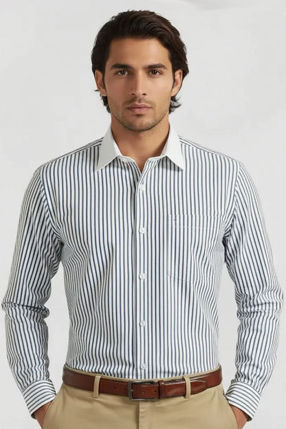 DAPPER NAVY EXECUTIVE SHIRT