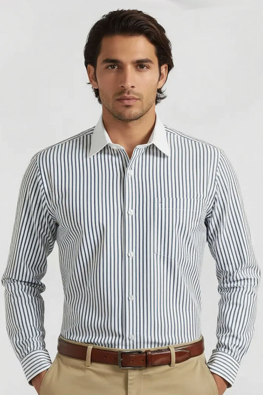 DAPPER NAVY EXECUTIVE SHIRT
