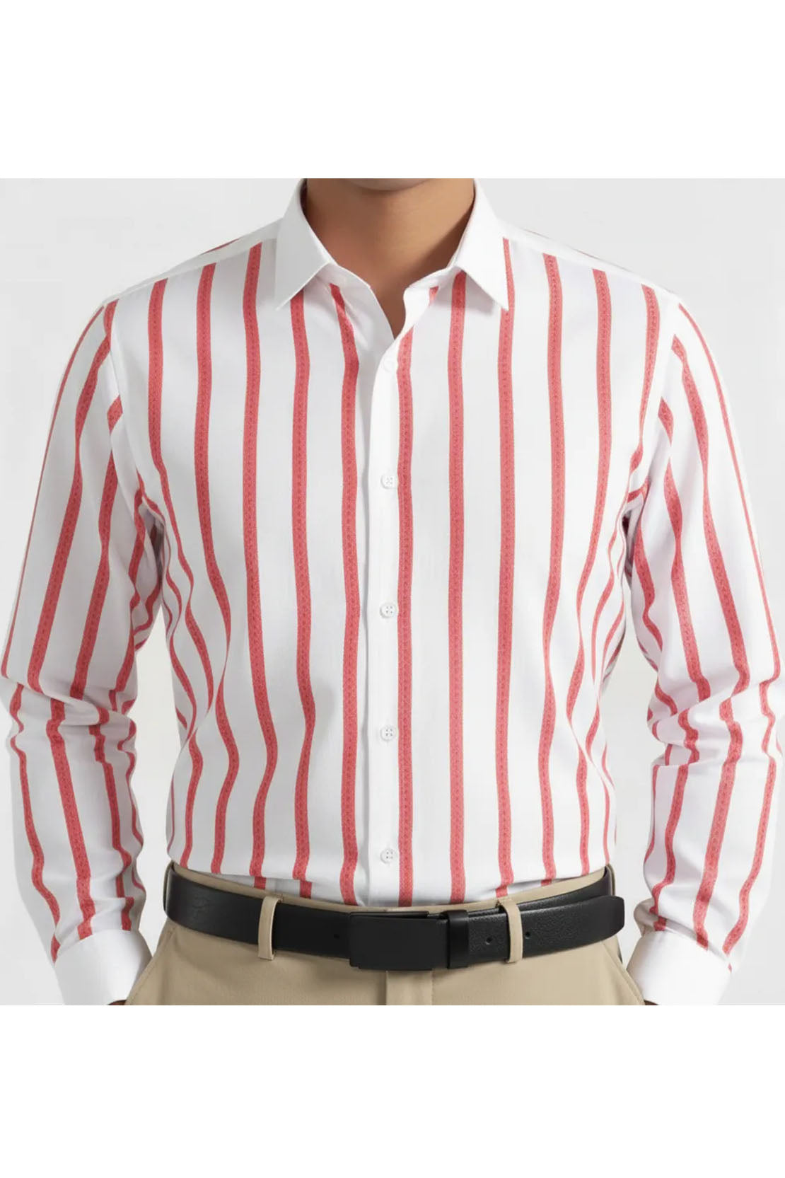 VIVID CRIMSON FORMAL SHIRT