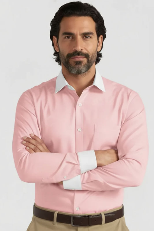 PASTEL STRETCH MEN'S SHIRT